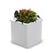 Mayne Cape Cod Patio Planter 20x20 - White 4838-W - alternate 2